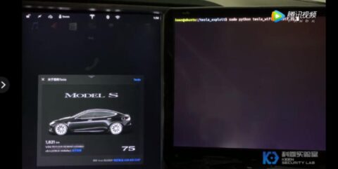 A Chinese lab says it has remotely hacked into Tesla's in-vehicle system