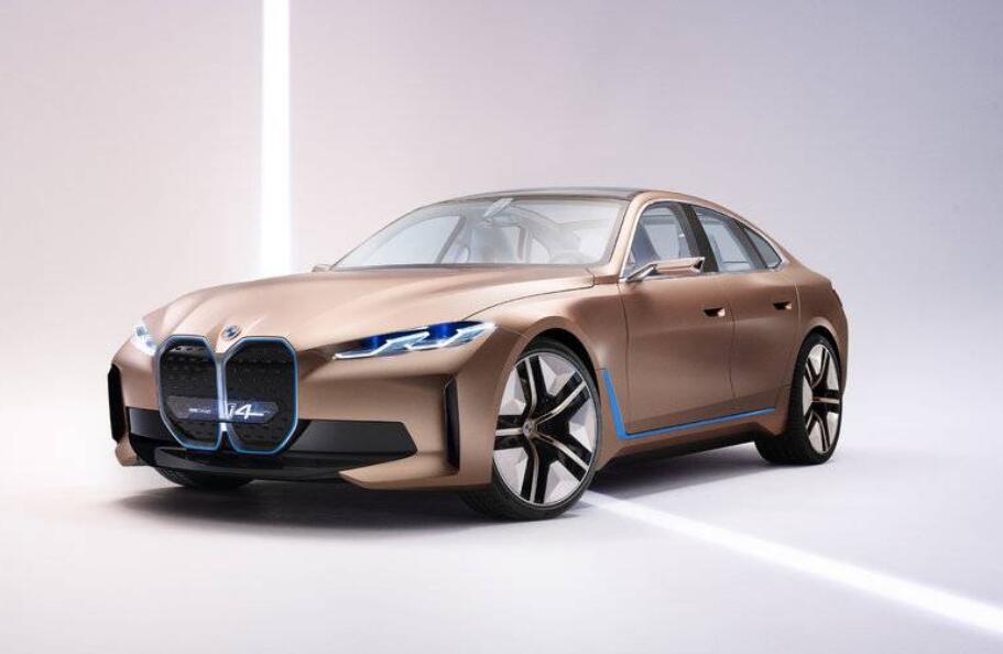 BMW unveils first all-electric concept car i4 with a range of 600 km