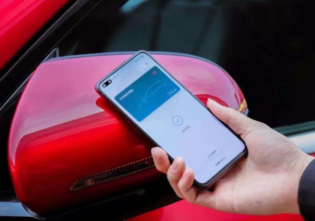 Realme X50 Pro can be used as BYD car keys