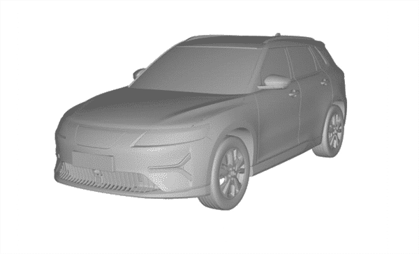 Design patent of China Evergrande's first model exposed