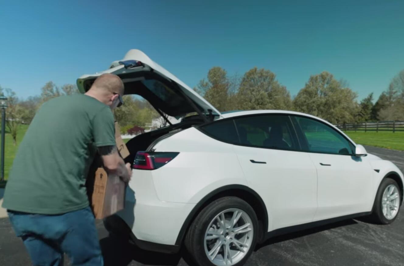 Tesla Model Y owners can use Siri to open and close tailgate