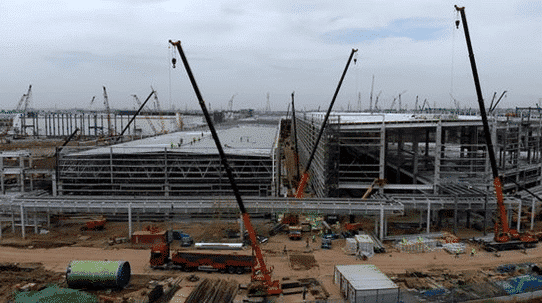 Tesla's Shanghai Gigafactory phase II topped out, Model Y production expected by year-end