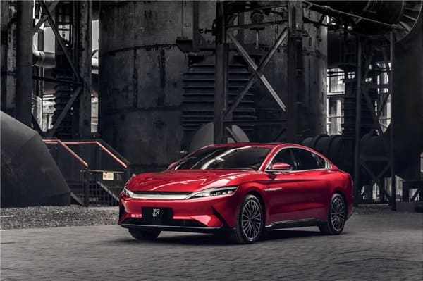 BYD releases Han EV photos in real-life