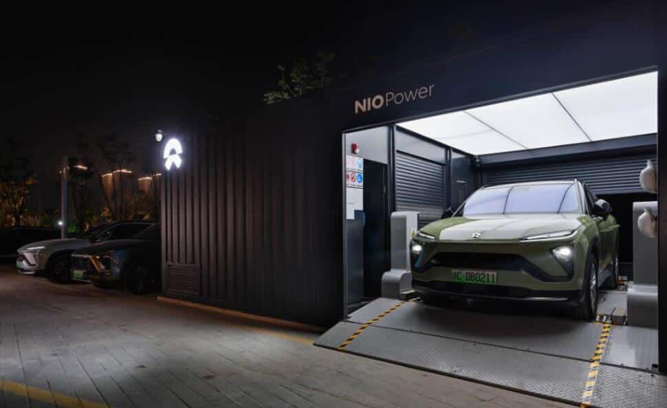 Nio's 159th battery swap station begins operation