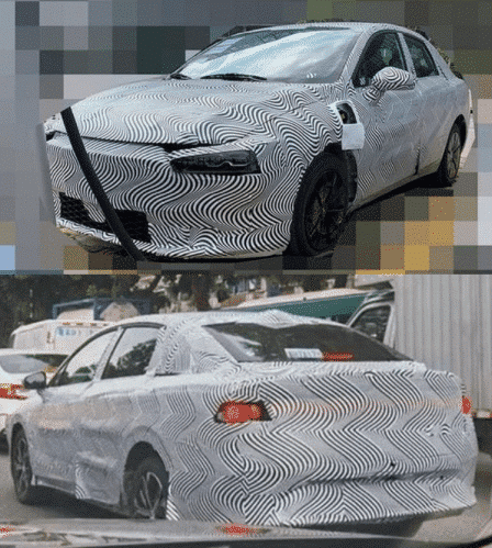 Spy photos show what Xpeng's new all-electric sedan could look like