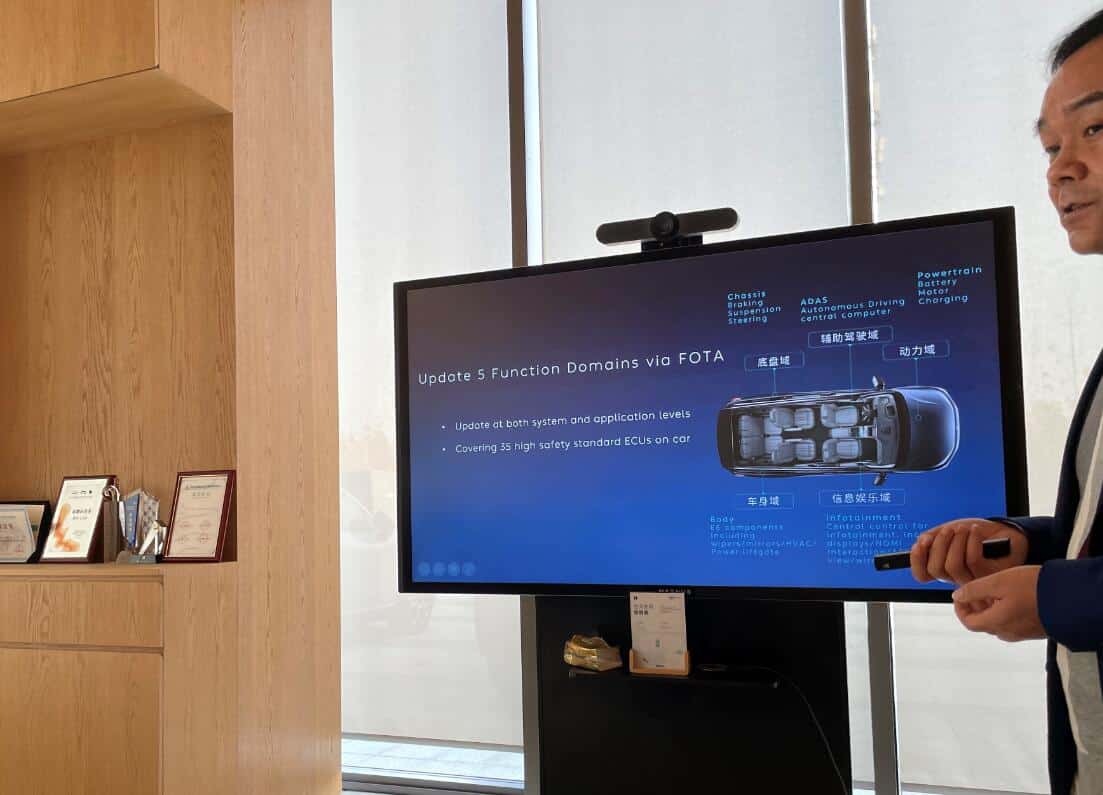 Nio's FOTA named 'Best Innovation in Automotive' at influential tech event