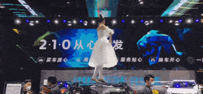 Dongfeng Peugeot says ballet atop car happened at last year's auto show