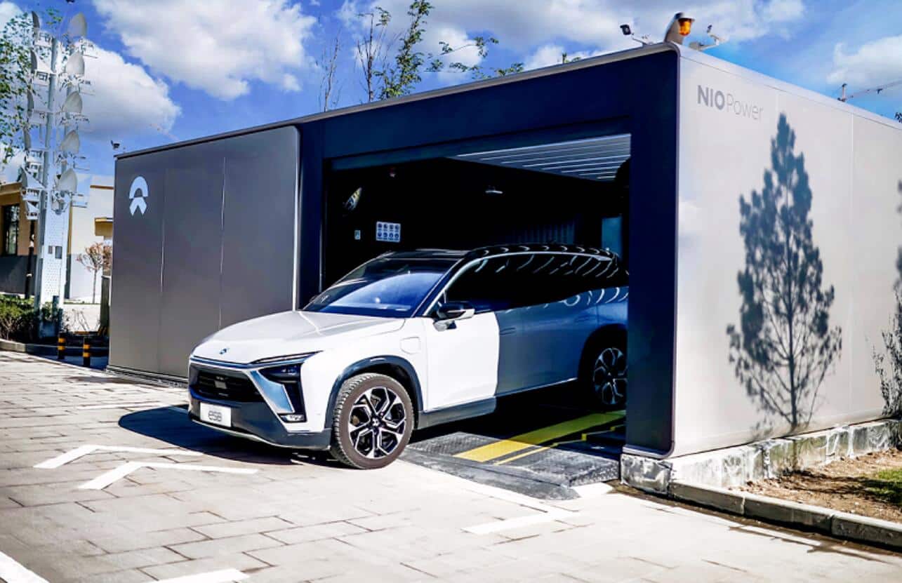 Nio's first battery swap station in Xinjiang goes live as EV maker begins to implement Power North plan