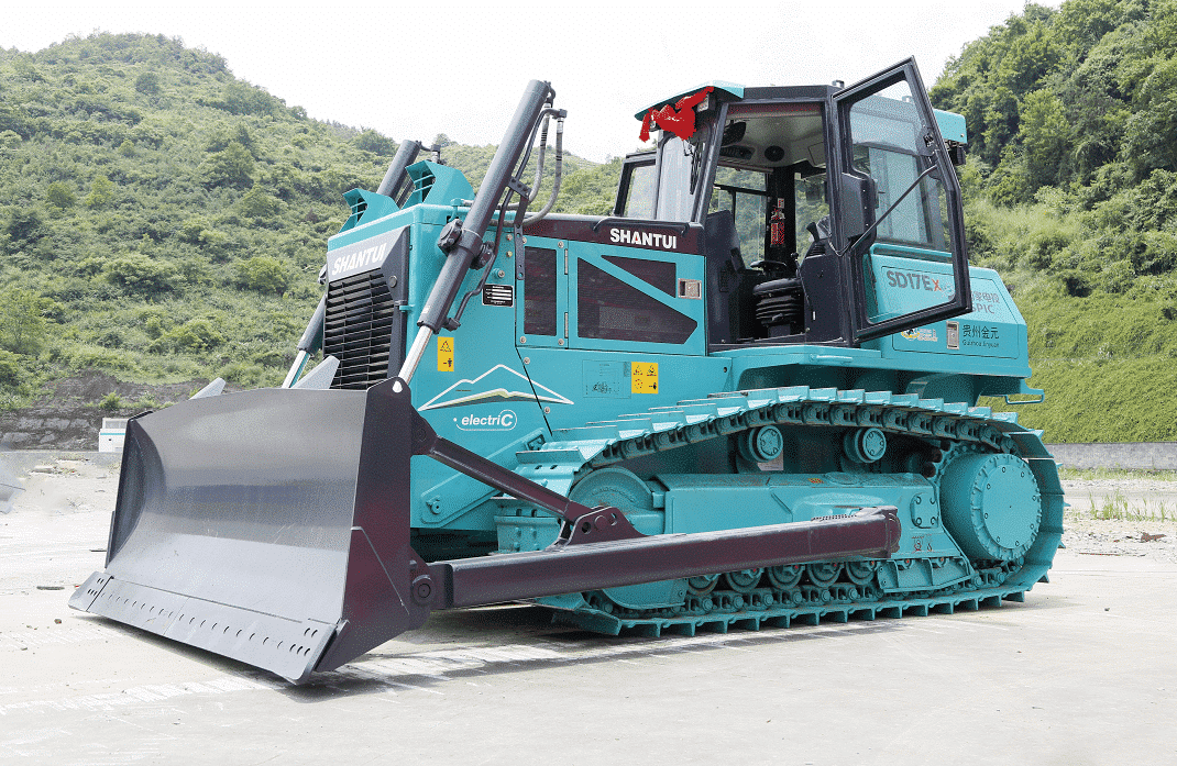 Pure electric bulldozer goes into service in China, first of its kind in the world