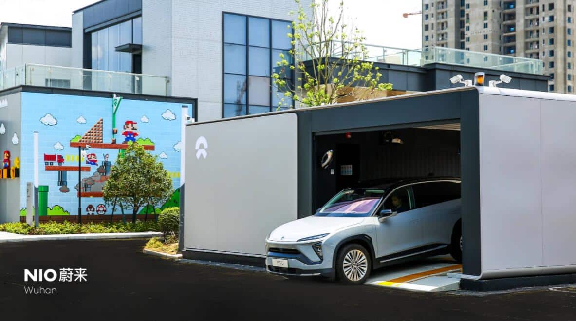 Nio puts three new battery swap stations into operation, bringing total to 320