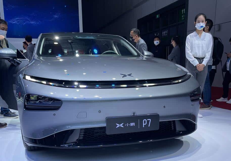 Xpeng sends flagship sedan P7 to Norway for first time