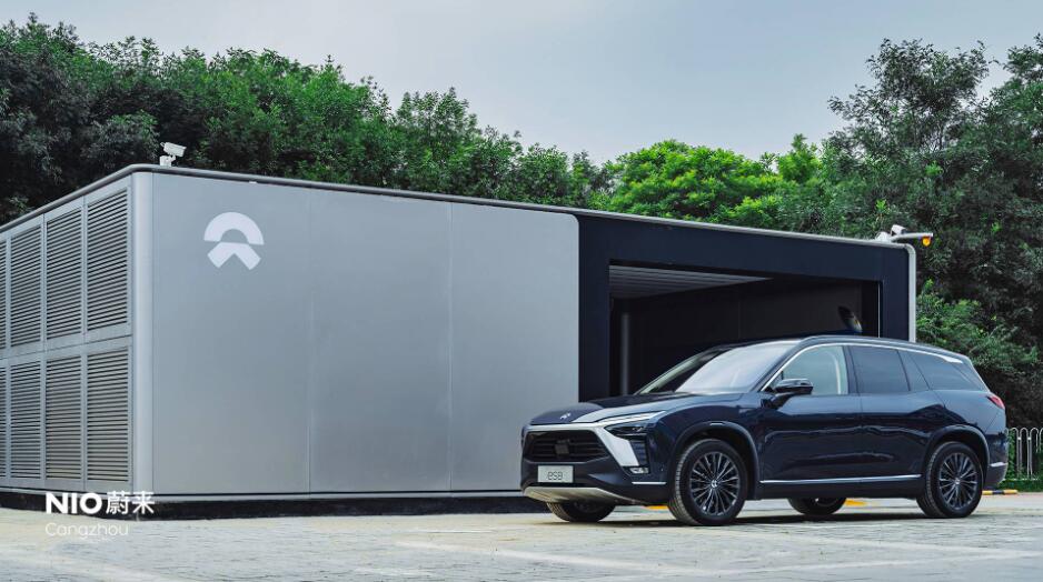 Nio's battery swap stations reach 350, half of its renewed goal for the year