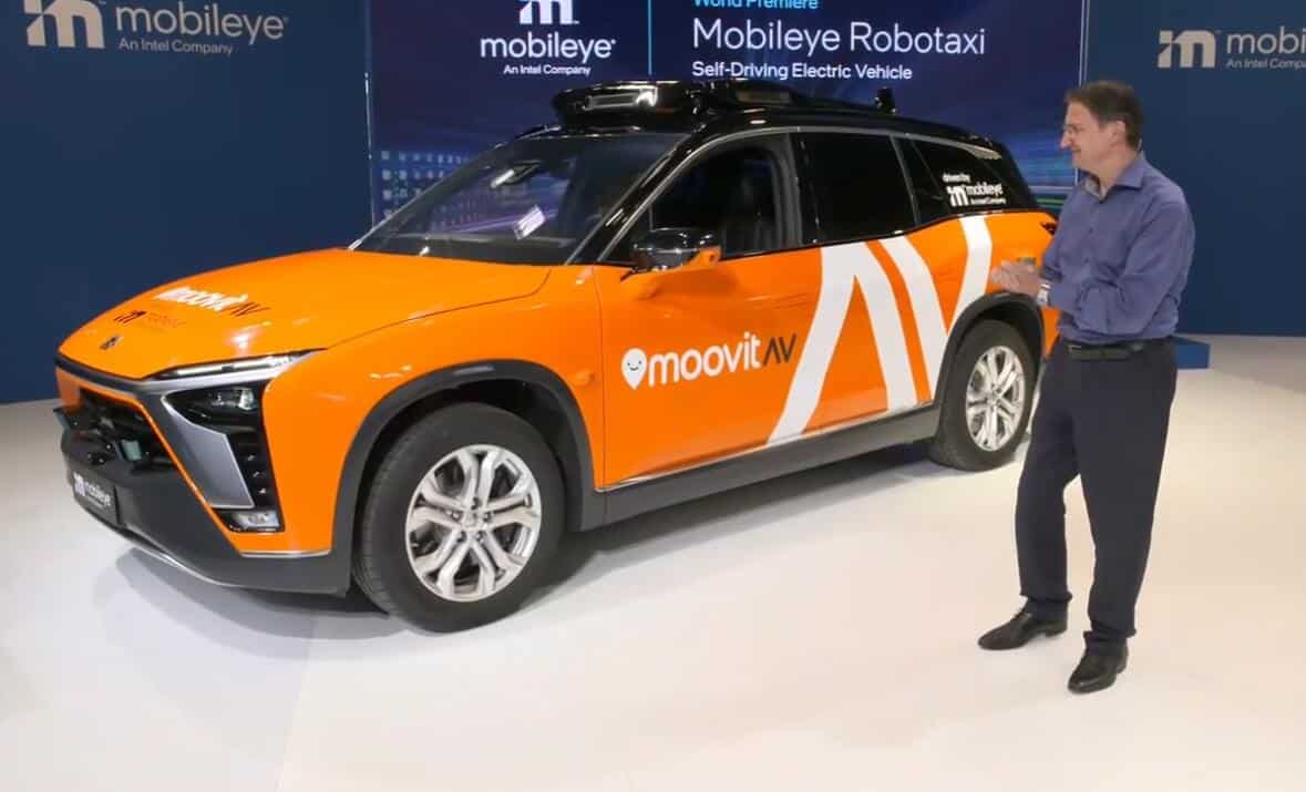 Intel to launch Nio ES8-based robotaxi service test in Germany next year