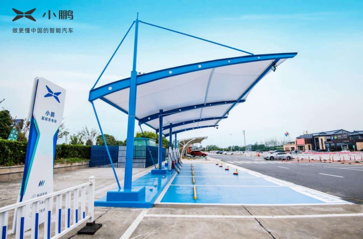 Xpeng says its charging network covers two major highways in China, opens first charging station with energy storage