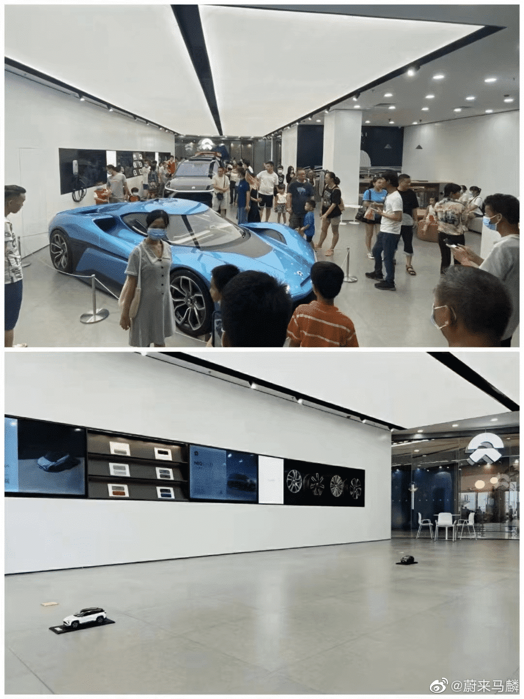 Behind Nio's surge in deliveries: Some showrooms sold out of show cars and had to display models