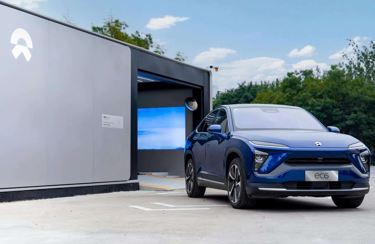 Nio says over 36% of users have at least one swap station within 3km radius