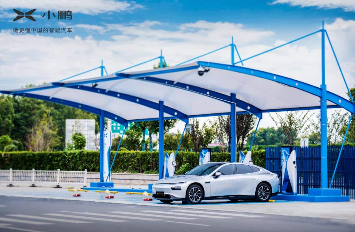 Xpeng says its charging network covers two major highways in China, opens first charging station with energy storage