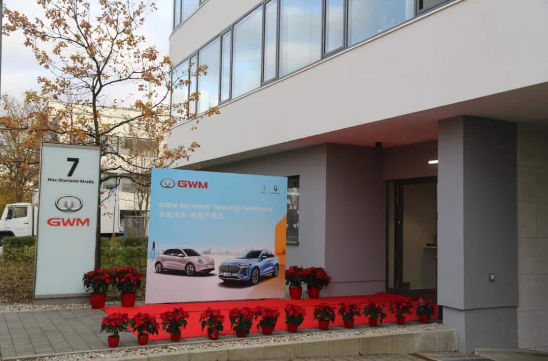 Great Wall Motor opens European headquarters in Germany