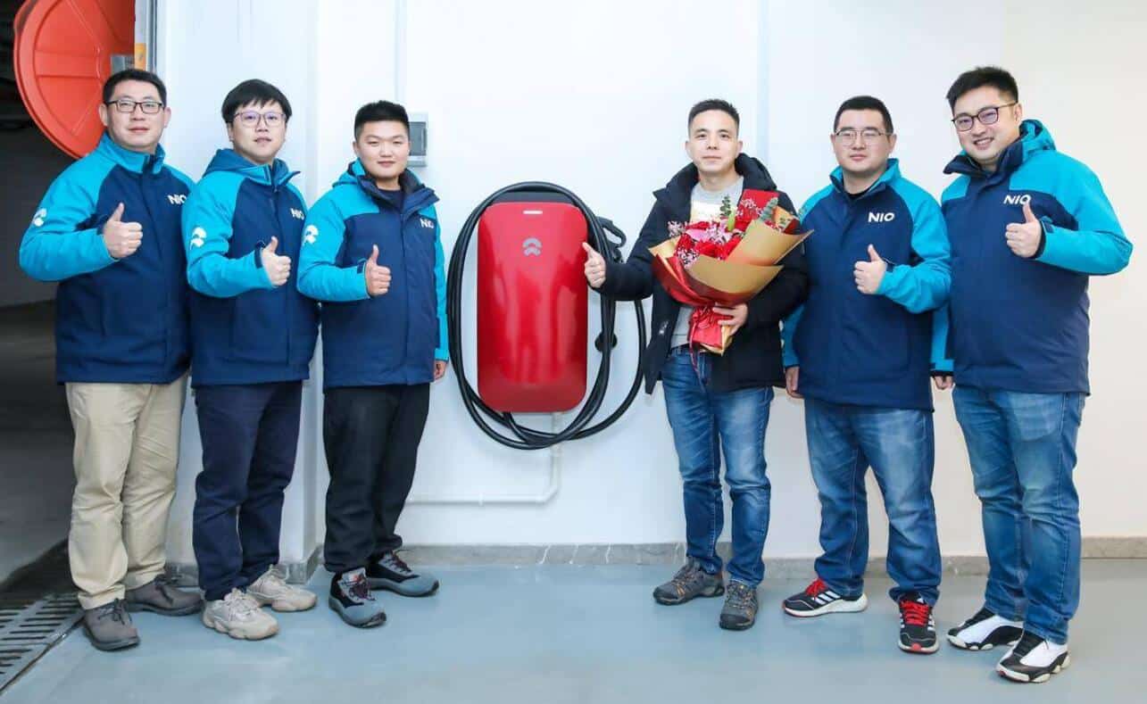 Nio's cumulative home charger deliveries reach 100,000