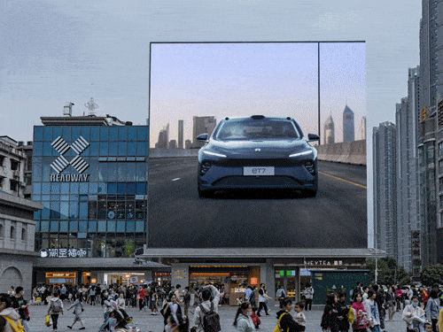 Nio owner helps promote ET7 in Wuhan, central China with her own resources for free