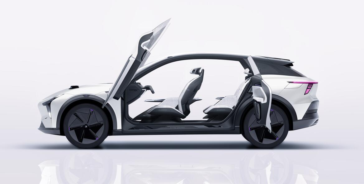 Jidu unveils ROBO-01, a robot car concept with futuristic design