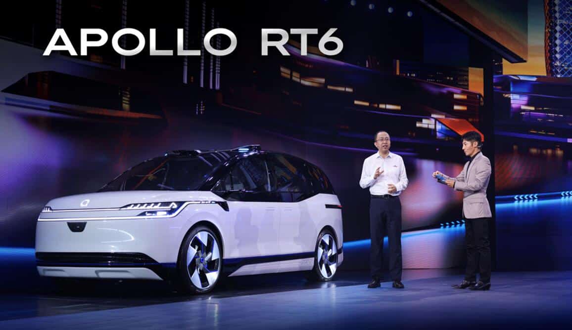 Baidu unveils Apollo RT6, its sixth-gen autonomous vehicle, at about half cost of its predecessor