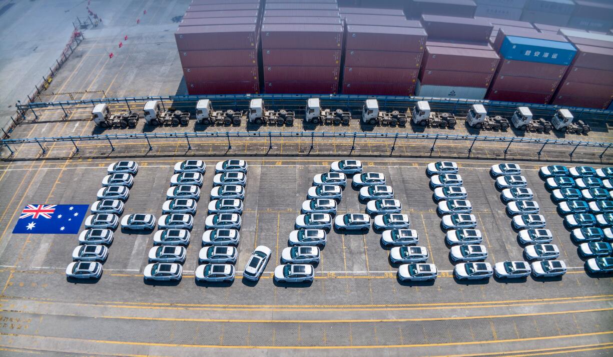 BYD ships 1,000 Atto 3 EVs to Australia after pre-sales began in February