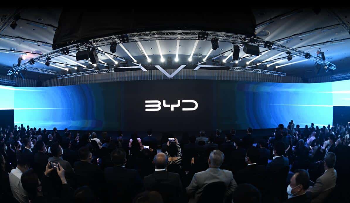 BYD announces entry into Thai passenger car market