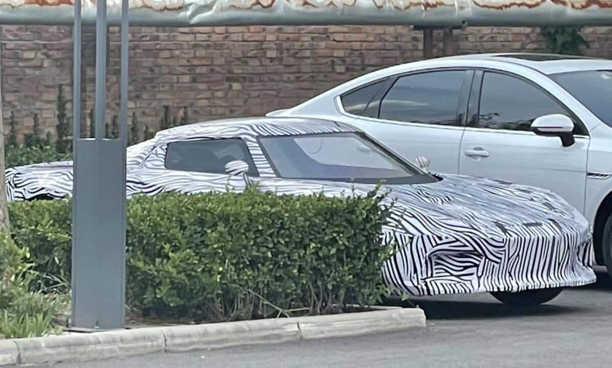 Spy photos show BYD may be building electric sports car
