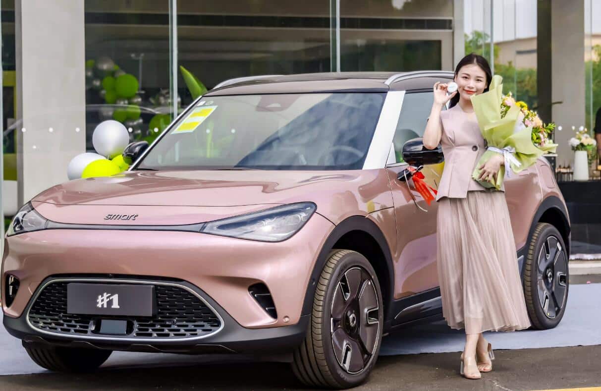 Smart #1 deliveries begin in China