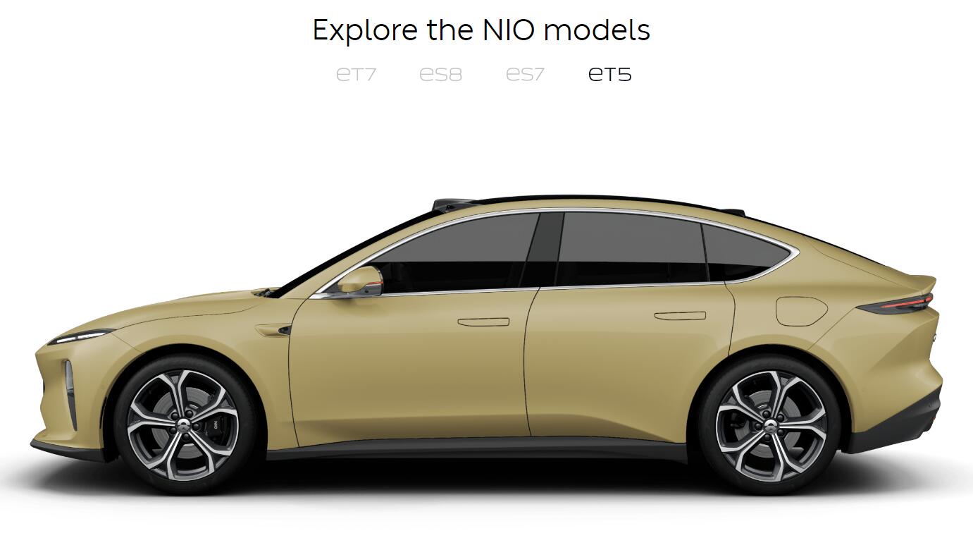 Nio ET7 configurator goes live in Norway, priced lower than in China