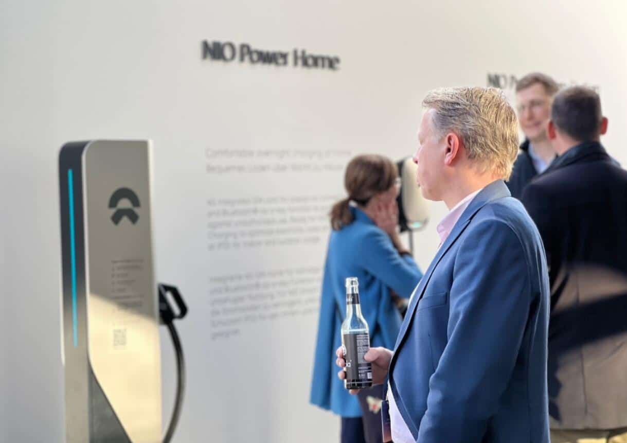 Nio president shares images from Nio Berlin 2022 as event about to begin