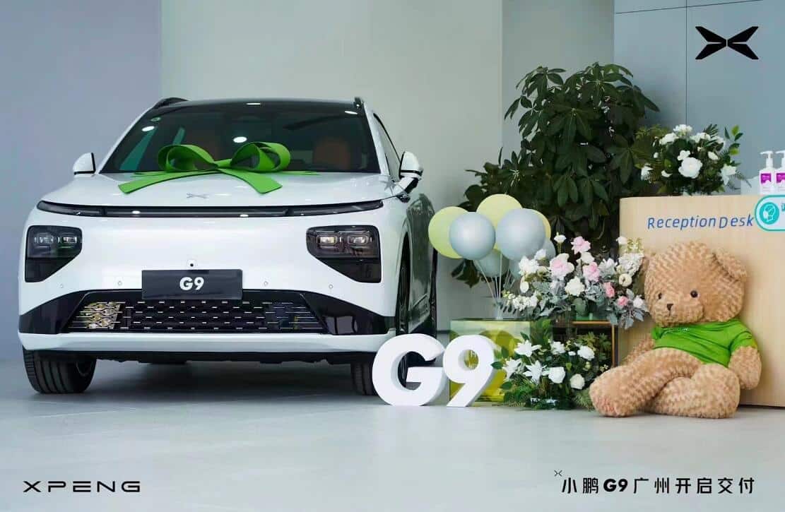 Xpeng begins deliveries of G9 SUV