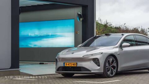 Nio's 1st swap station in Netherlands goes live