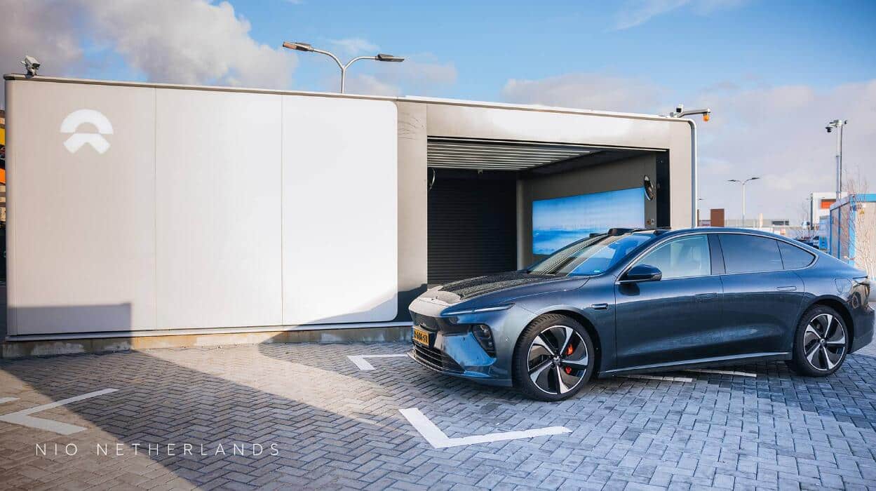 Nio's 10th swap station in Europe goes live