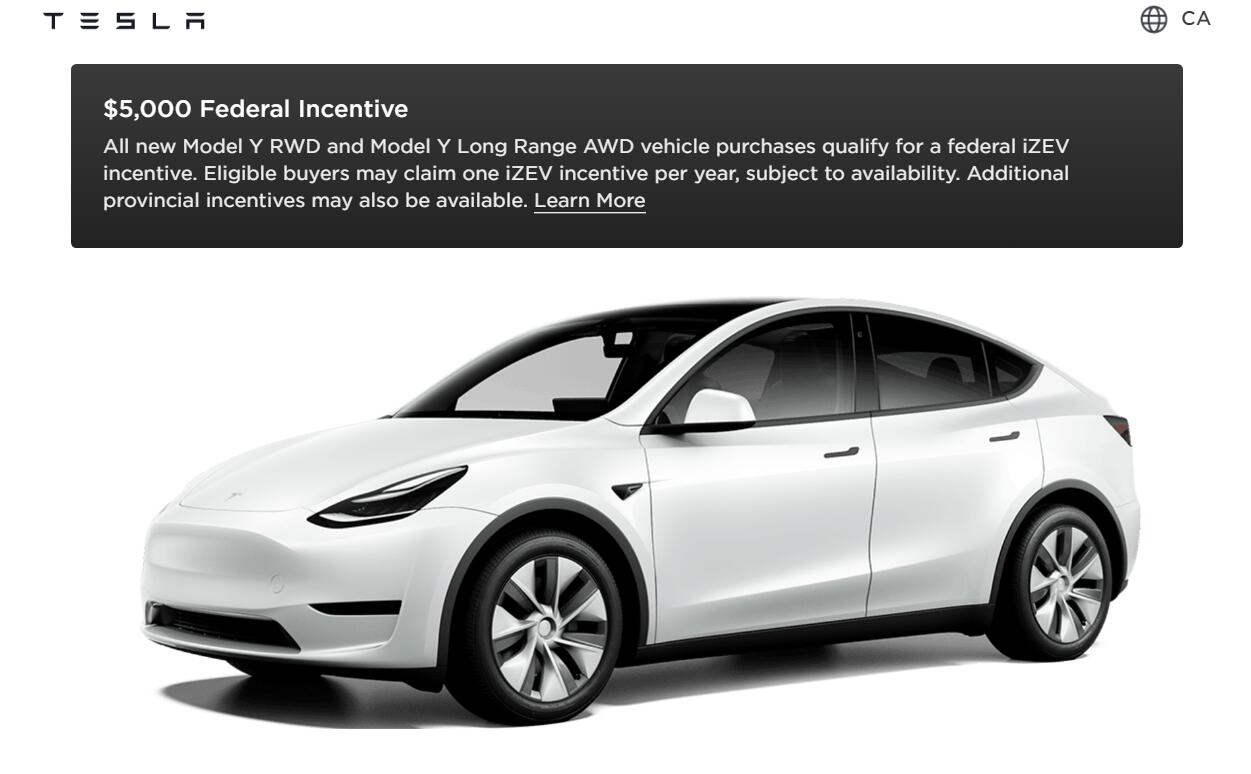 Tesla offers China-made Model 3 and Model Y in Canada, report says