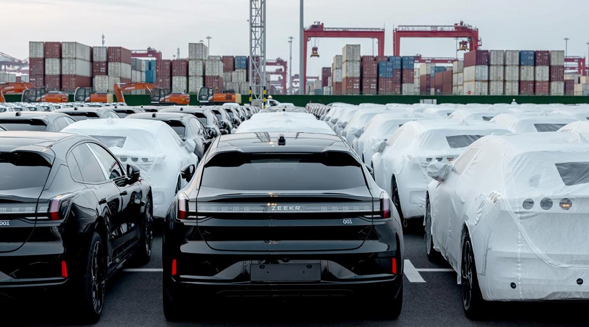 Zeekr sends 1st batch of Zeekr 001 EVs to Europe