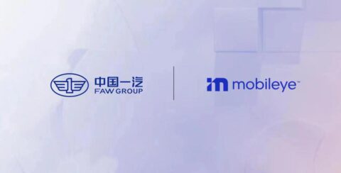 FAW to begin mass production of models with Mobileye assisted driving system in 2024