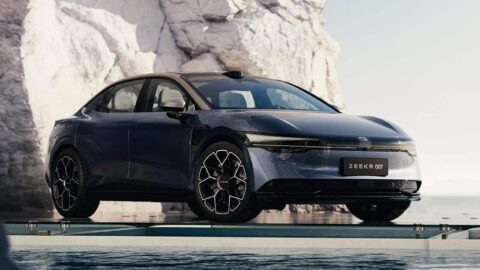 Zeekr reveals exterior of Zeekr 007 electric sedan