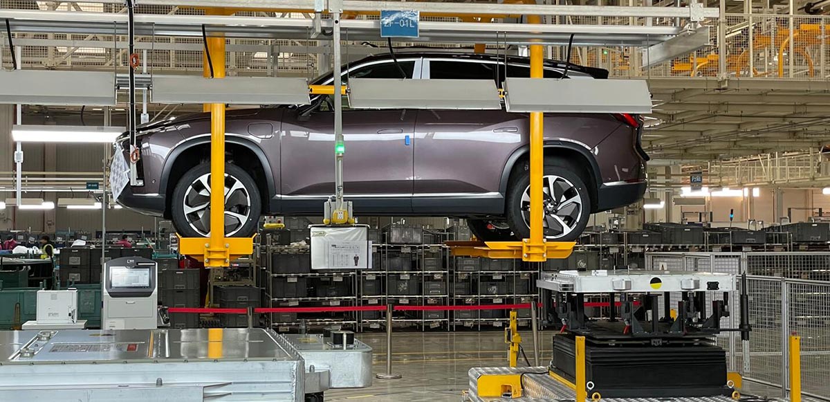 Nio to spin off its battery production unit, report says