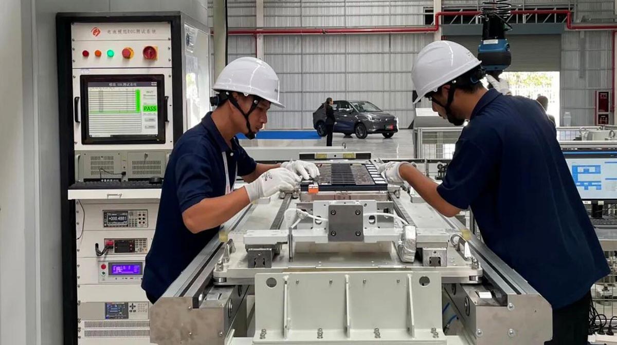 Gotion's Thailand JV sees 1st battery pack roll off line