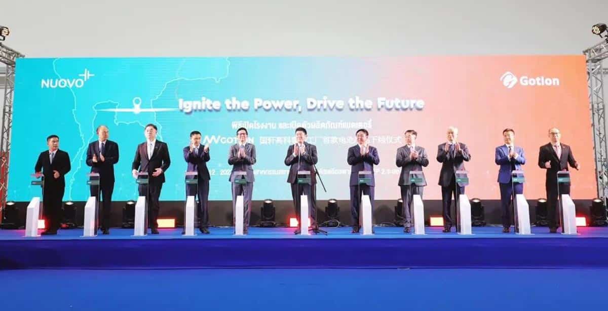 Gotion's Thailand JV sees 1st battery pack roll off line