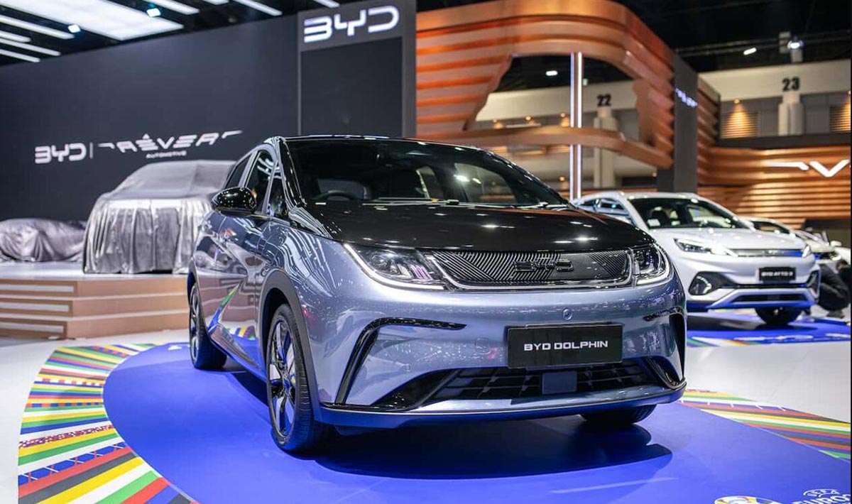 BYD gets 5,345 orders at Bangkok auto show