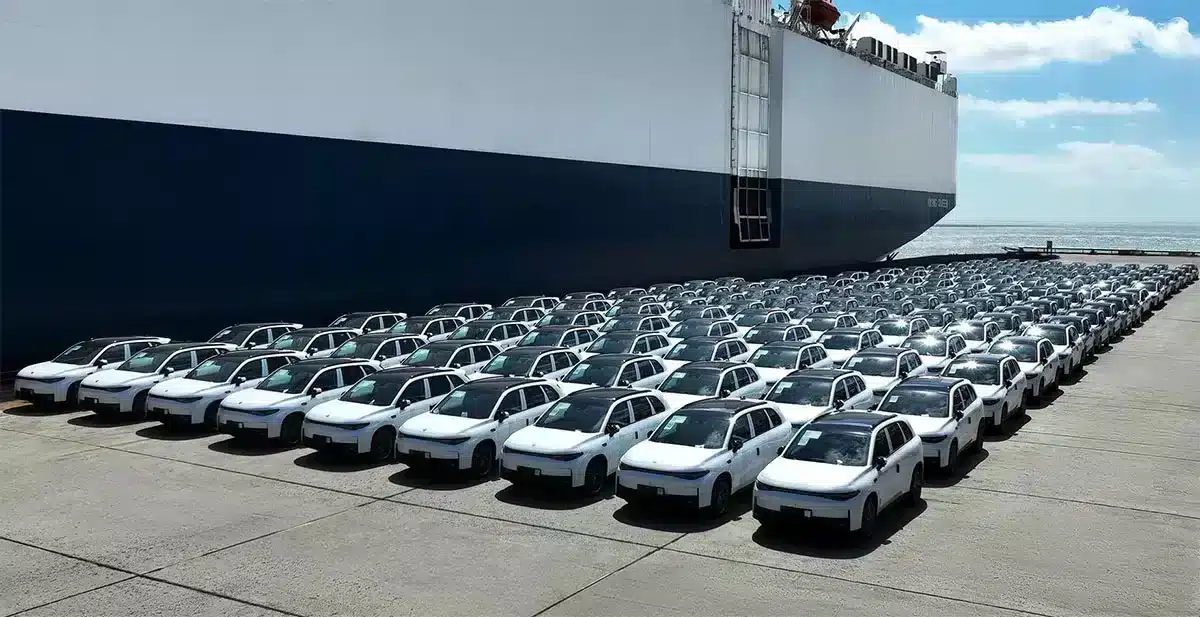Stellantis, Leapmotor JV ships 1st Leapmotor EVs from China to Europe