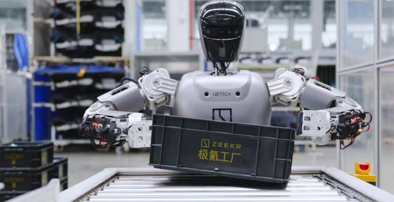 Zeekr follows Nio in piloting use of humanoid robots in factory