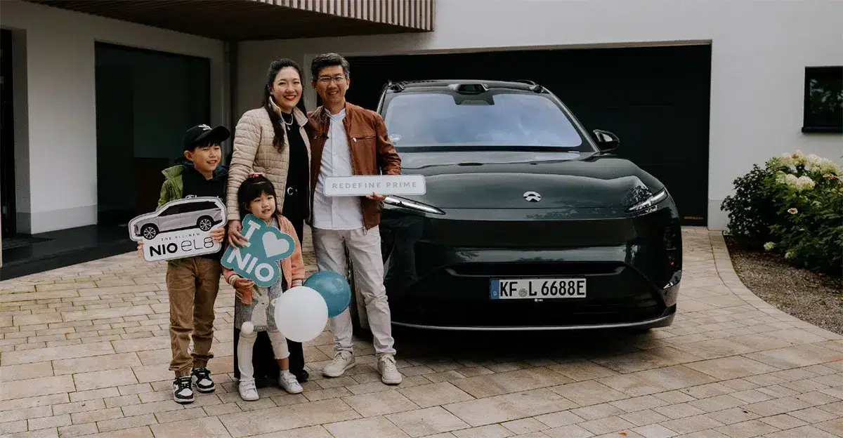 Nio starts deliveries of new ES8 in Europe