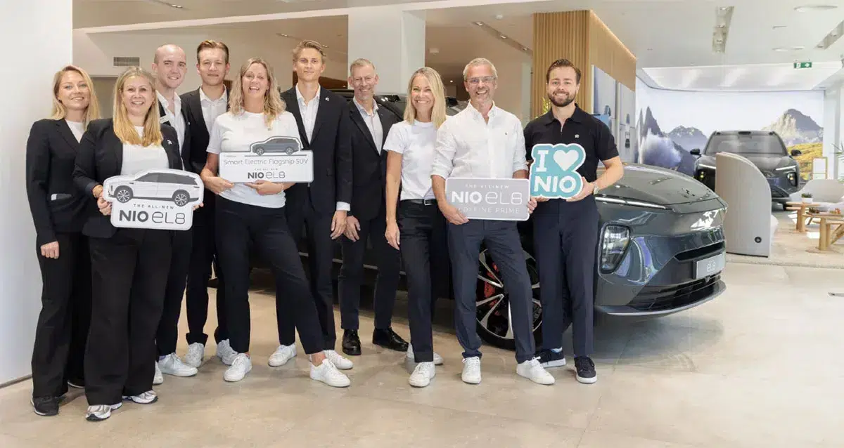 Nio starts deliveries of new ES8 in Europe