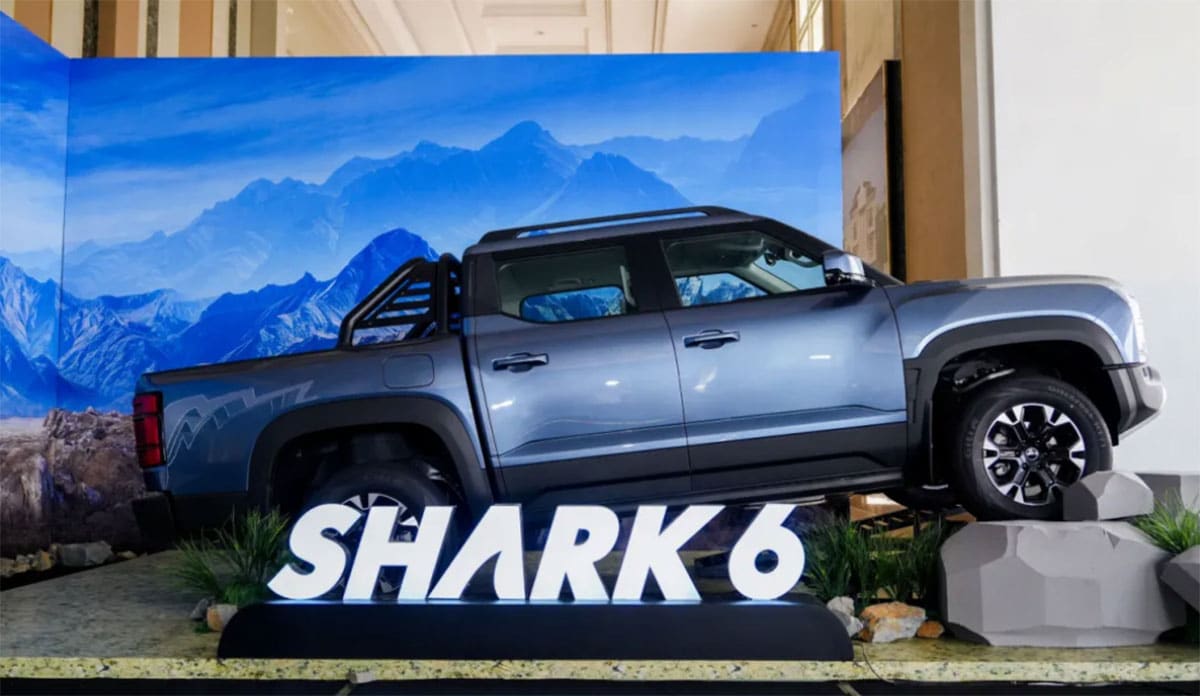 BYD launches Shark pickup in Cambodia