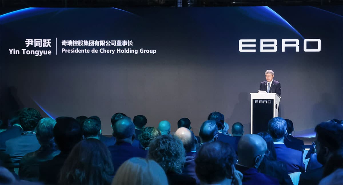 Chery's joint venture plant in Spain sees 1st car roll off line