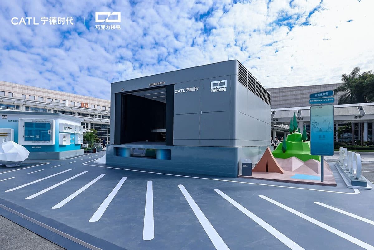 CATL reveals ambitious plans aimed at standardizing swappable batteries